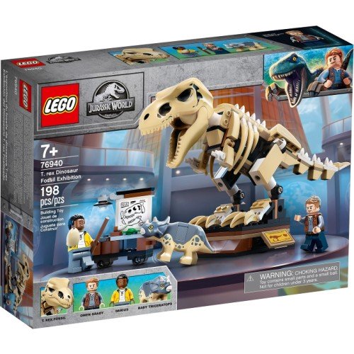 L’exposition du fossile du T. Rex - Lego LEGO Jurassic World