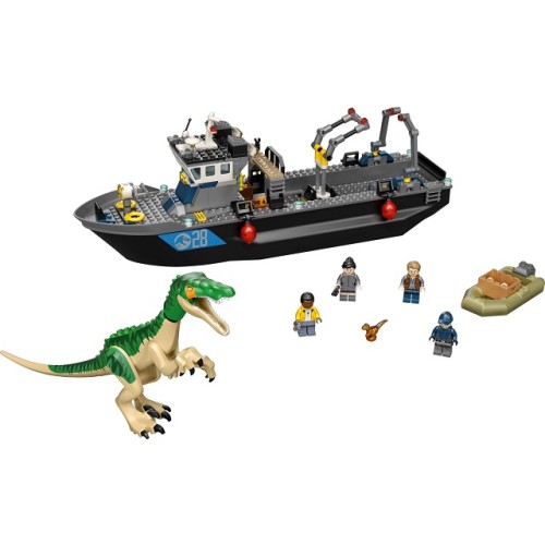 L’évasion en bateau du Baryonyx - LEGO Jurassic World