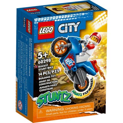 La moto de cascade Fusée - LEGO City