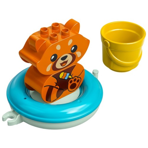 Jouet de bain : le panda rouge flottant - LEGO Duplo