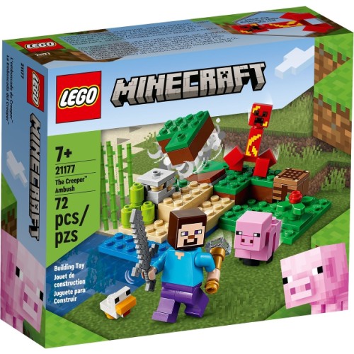 L’embuscade du Creeper - Lego LEGO Minecraft