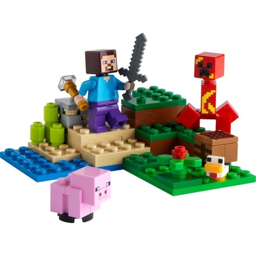 L’embuscade du Creeper - LEGO Minecraft