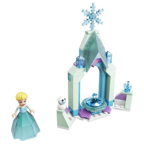 La cour du château d’Elsa - LEGO Disney