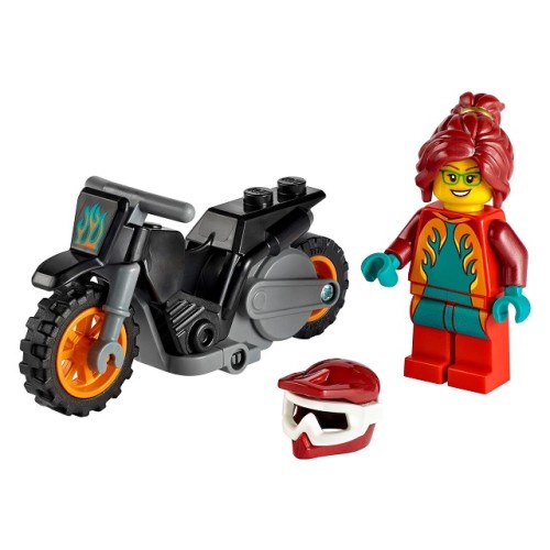 La moto de cascade de feu - LEGO City