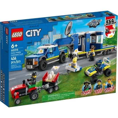 Le camion de commandement mobile de la police - LEGO City