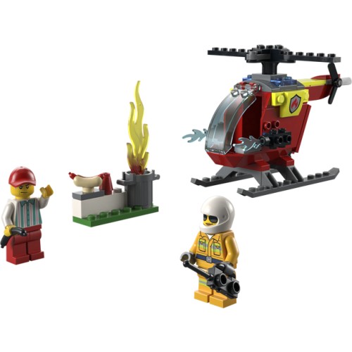 L'hélicoptère des pompiers - LEGO City