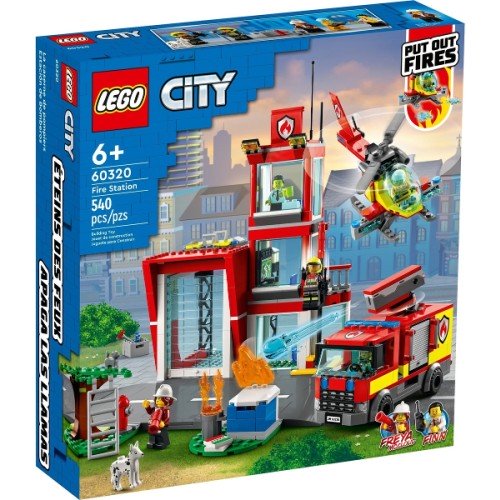 La caserne des pompiers - Lego LEGO City