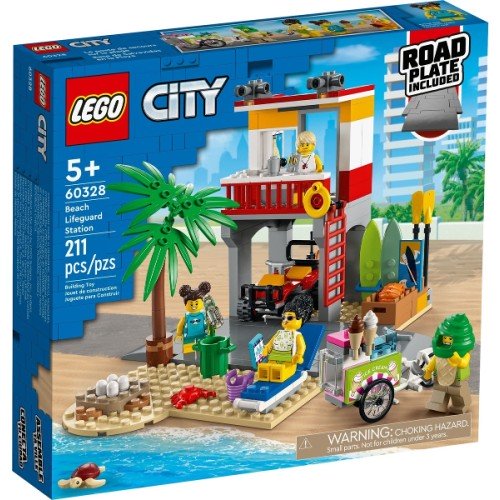 Le poste de secours sur la plage - Lego LEGO City