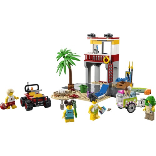 Le poste de secours sur la plage - LEGO City