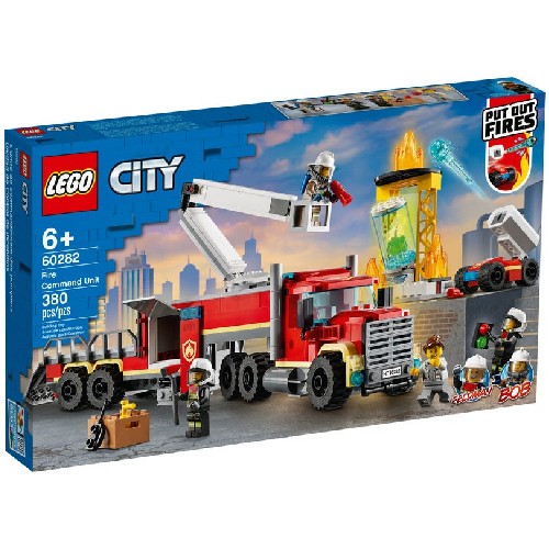 L'unité de commandement des pompiers - LEGO City