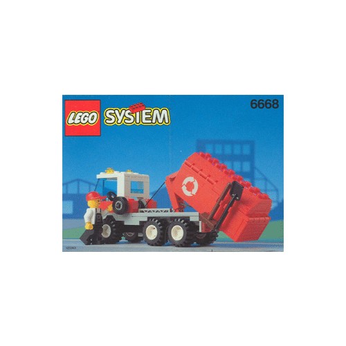 Le camion à ordures - Lego LEGO System