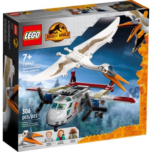 L’embuscade en avion du Quetzalcoatlus - Lego LEGO Jurassic World
