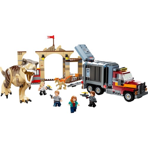 L’évasion du T-rex et de l’Atrociraptor - LEGO Jurassic World