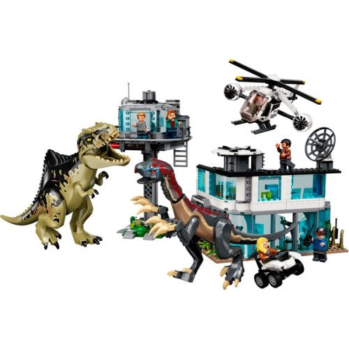 L’attaque du Giganotosaurus et du Therizinosaurus - LEGO Jurassic World