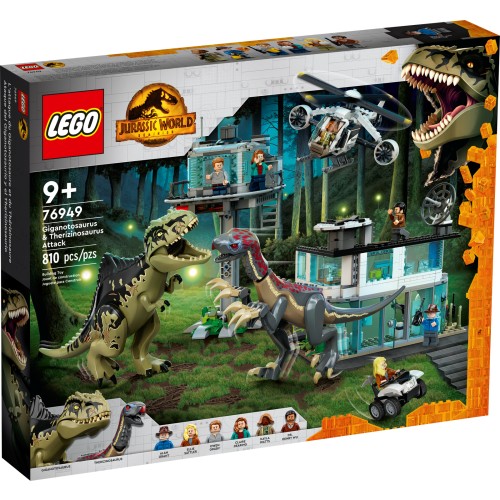 L’attaque du Giganotosaurus et du Therizinosaurus - Lego LEGO Jurassic World