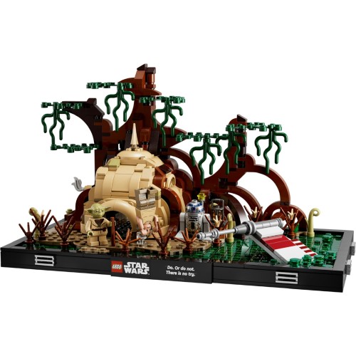Diorama de l’entraînement Jedi sur Dagobah - LEGO Star Wars