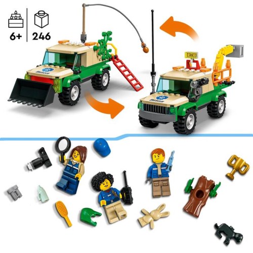 Missions de Sauvetage des Animaux Sauvages - LEGO City