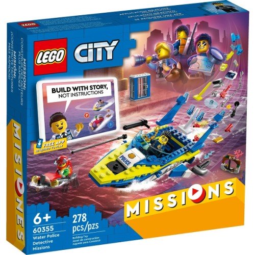 Missions des détectives de la police sur l’eau - Lego LEGO City