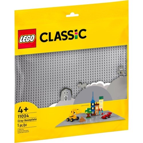 La plaque de construction grise - Lego 