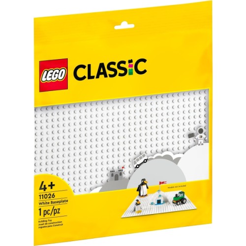 La plaque de construction blanche - LEGO Classic