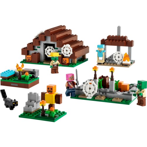 Le village abandonné - LEGO Minecraft