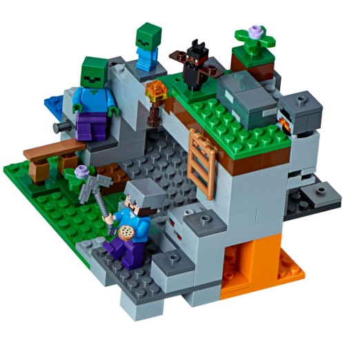 La grotte du zombie - LEGO Minecraft