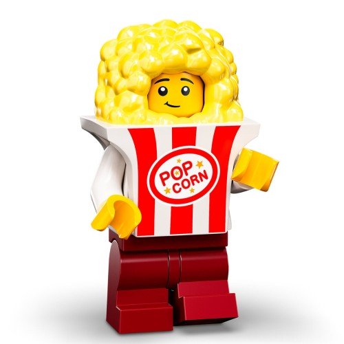 Minifigurines Série 23  no 71034 -  Le costume de popcorn - Lego 