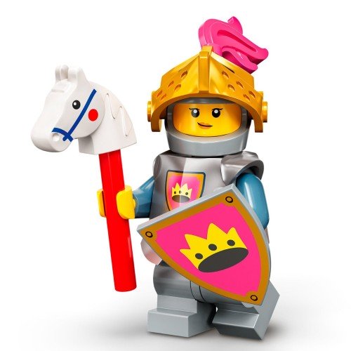 Minifigurines Série 23  no 71034 -  Le chevalier du château jaune - Lego 