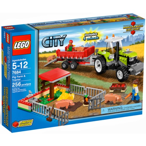 La porcherie et le tracteur - LEGO City
