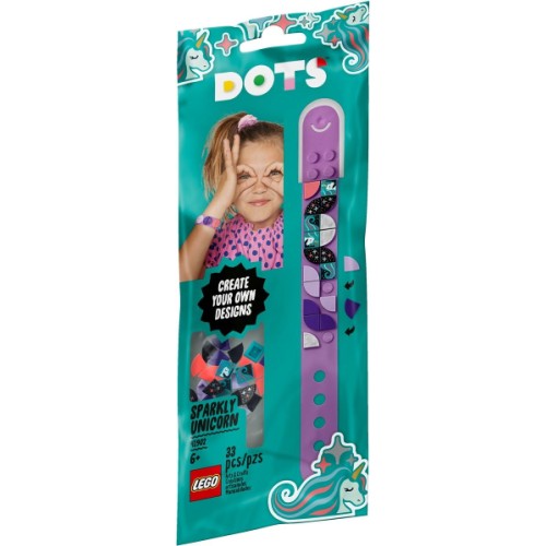 Le bracelet Licorne à paillettes - LEGO Dots