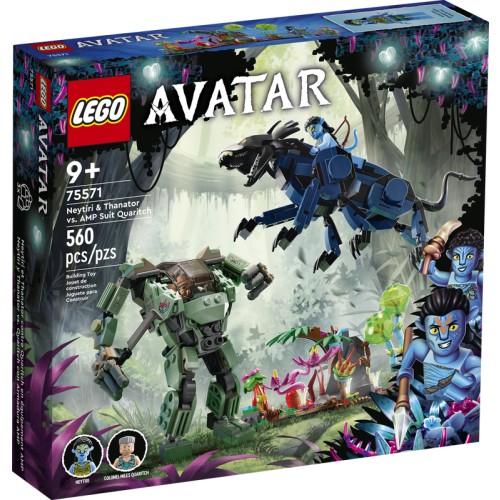 Neytiri et le Thanator vs. Quaritch dans l’exosquelette AMP - Lego LEGO Avatar