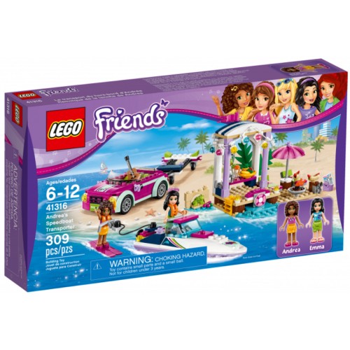 Le transporteur de hors-bord d'Andrea - LEGO Friends