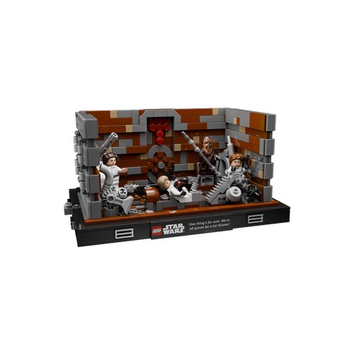 Diorama du compacteur de déchets de l'Étoile de la Mort - LEGO Star Wars