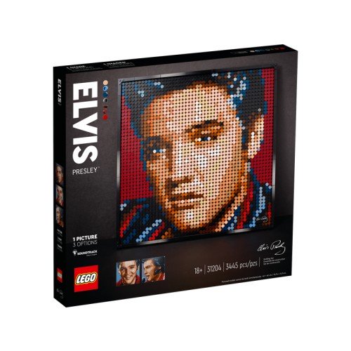Elvis Presley « The King » - Lego LEGO Art