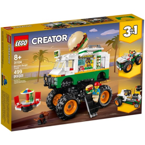 Le Monster Truck à hamburgers - LEGO Creator 3-en-1