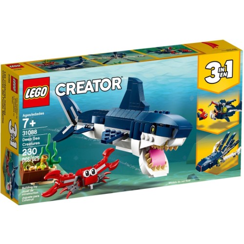 Les créatures sous-marines - Lego LEGO Creator 3-en-1