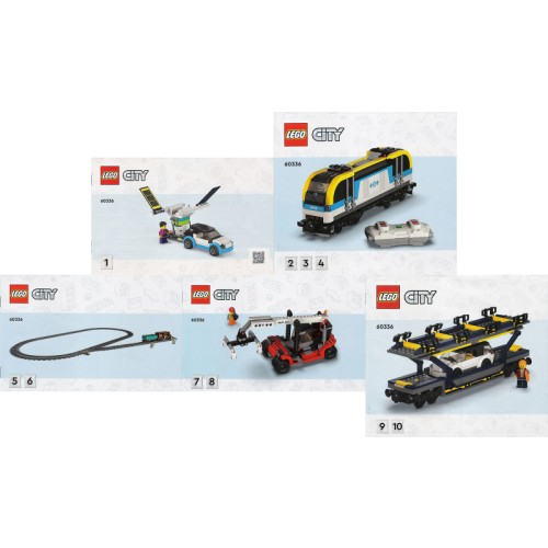 Le train de marchandises - LEGO City