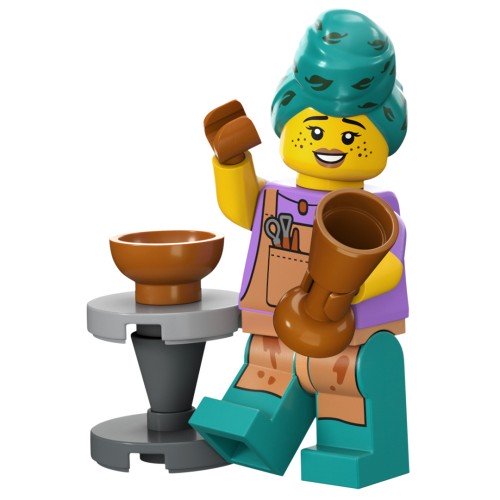 Minifigurines Serie 24 no 71037 - La potière - Lego 