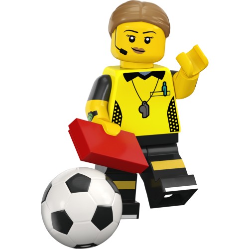 Minifigurines Série 24 no 71037 - L’arbitre de foot - Lego 