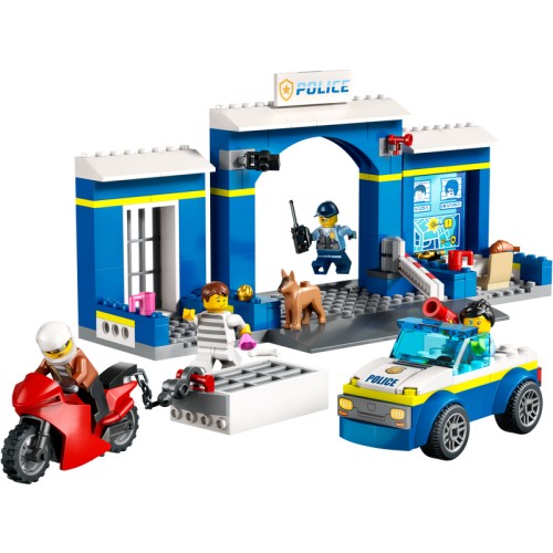 La course-poursuite au poste de police - LEGO City