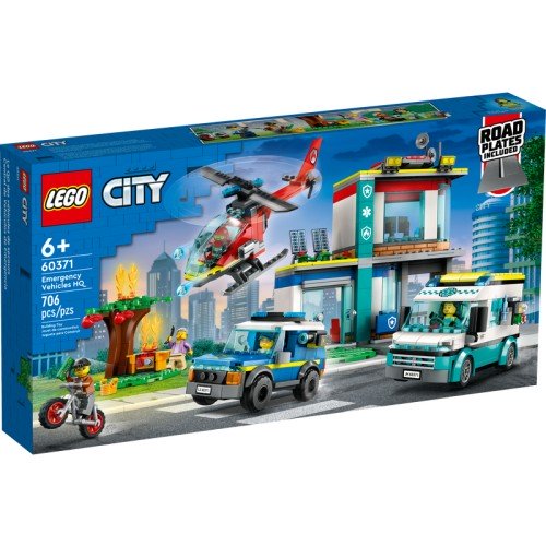 Le QG des véhicules d’urgence - Lego LEGO City