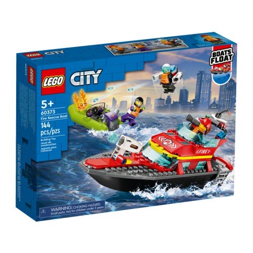 Le bateau de sauvetage des pompiers - Lego LEGO City