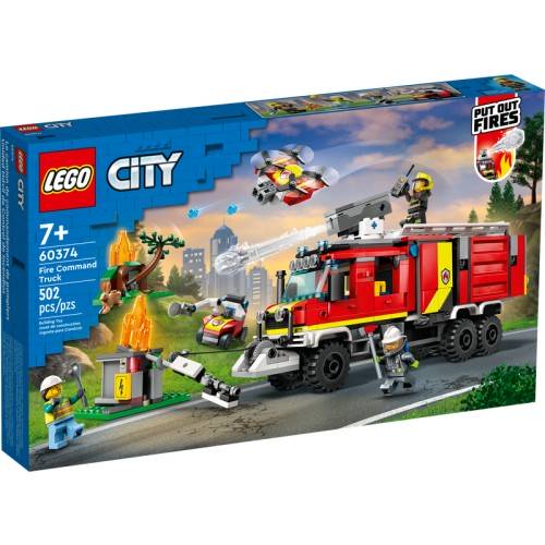 Lego City La Caserne Et Le Camion De Pompiers - 60375