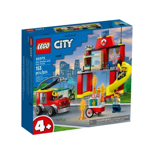 La caserne et le camion des pompiers - Lego LEGO City
