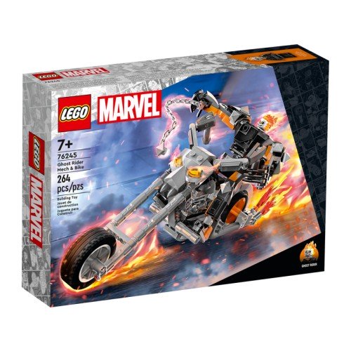 Le robot et la moto de Ghost Rider - Lego LEGO Marvel