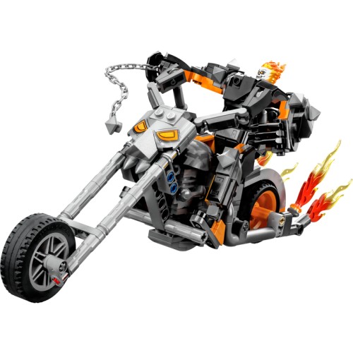 Le robot et la moto de Ghost Rider - LEGO Marvel