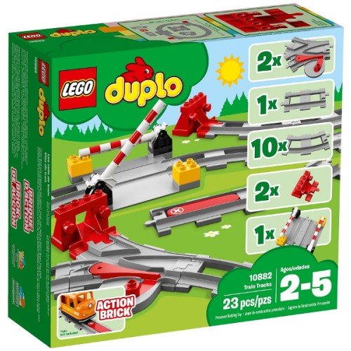 Les rails du train - LEGO Duplo