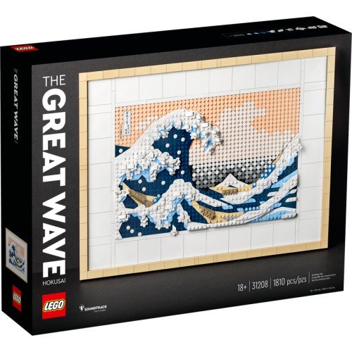 Hokusai – La Grande vague - Lego LEGO Art