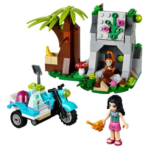 La moto de secours de la jungle - LEGO Friends