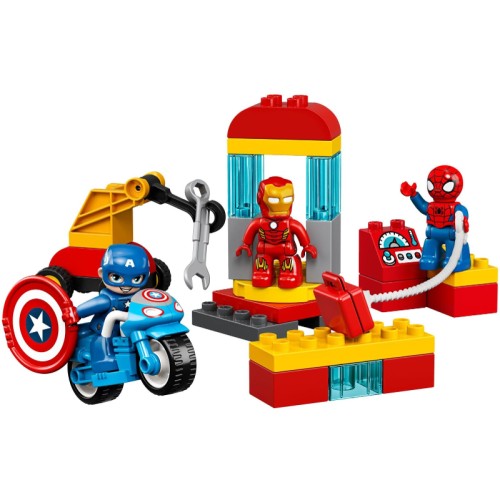 Le labo des super-héros - LEGO Duplo, Marvel